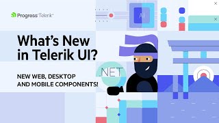 Telerik UI Q2 Release  New Components Across Web Desktop amp Mobile [upl. by Nicko]