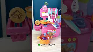 Unboxing the Cutest Kitchen Toys for Your Baby Girl 🎁👶 khelaghor [upl. by Aehsrop]