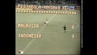 Indonesia Vs Malaysia Pesta Bola Merdeka Ke  28 Tahun 1984 [upl. by Sueahccaz]