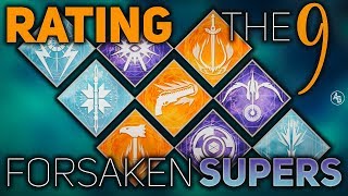 Rating All 9 Upcoming Forsaken Supers in Destiny 2 [upl. by Lakim]