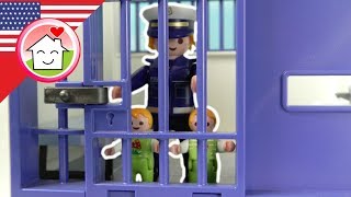 Playmobil police English  Police Chief Overbeck Megapack  The Hauser Family [upl. by Stilla]