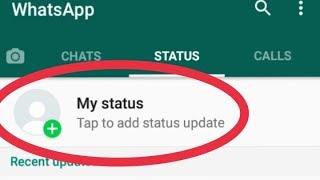 How To Fix Whatsapp Status Problem Solve [upl. by Ennayrb]