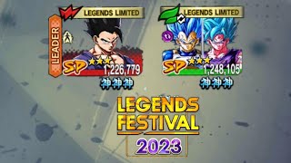 When New Gohan Beast amp New Tag Goku Vegeta Meet Up  Legend Festival 2023 [upl. by Julie]