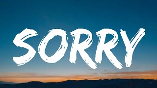 Halsey  Sorry Lyrics [upl. by Elumas]