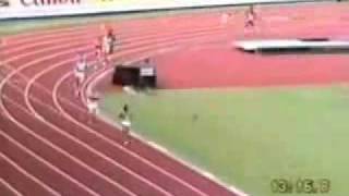 Eamonn Coghlan  1983 World Championships 5000m last lap [upl. by Ikkim]