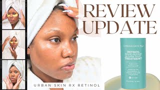 18 Month Update Urban Skin RX Retinol Rapid Repair amp Dark Spot Treatment [upl. by Eirotal]