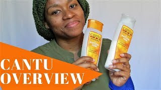 Cantu Shea Butter Hydrating Cream Shampoo amp Conditioner Review [upl. by Liahkim]