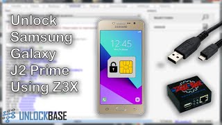 Unlock Samsung Galaxy J2 Prime Using Z3X [upl. by Oruam]