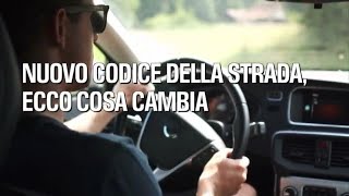 Nuovo codice della strada ecco cosa cambia [upl. by Lechar]