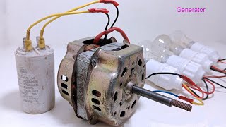 Electricity Generator Science Project 240v High Speed Motor Free energy Generator [upl. by Bunting]