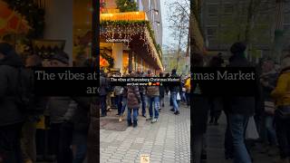 Nuremberg Christmas Market is a must visit in Germany 🇩🇪 nuremberg [upl. by Haslett]