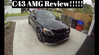 2017 Mercedes C43 AMG Review Exhaust and Tour [upl. by Ilene]