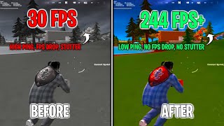 Fortnite Chapter 2 Remix FPS FIXES That Actually Work [upl. by Harmon]