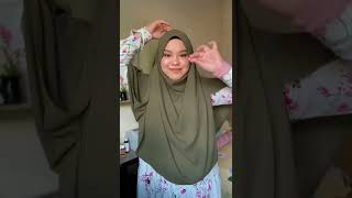 Tutorial shawl labuh untuk raya🌹 [upl. by Clarkin144]