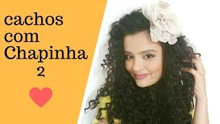 Cachos com chapinha 2  VEDA 17 [upl. by Emmi843]