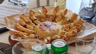 Baked Camembert puff pastry Twists [upl. by Arabele]