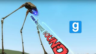 Strider Warp Cannon Sound in Garrys Mod  This Sound can also be retrieved from SFM [upl. by Abibah699]