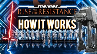 How It Works Rise of the Resistance  Disneys Problematic Star Wars Ride [upl. by Tsan]