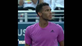 A convincing victory for the No 6 seed Félix AugerAliassime 🇨🇦 [upl. by Hawken]