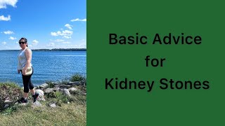 Two Simple Advices  Kidney Stones [upl. by Mahseh355]