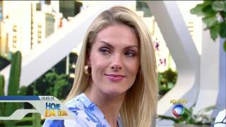 Ana Hickmann retorna ao Hoje em Dia [upl. by Aicilaana268]