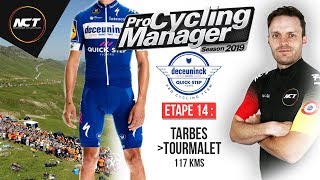 Tour de France 14  LE TOURMALET ça tourne mal PCM 2019 [upl. by Htebazle]