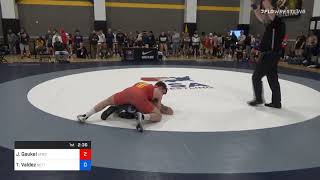 70 Kg Consolation  Jack Gaukel Sebolt Wrestling Academy Vs Tyler Valdez Betterman Elite Wrestli [upl. by Eiuol]