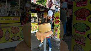 First Time 40kg Italy Cheese Block Pasta In Mumbai Street  shorts short food [upl. by Dnumde450]