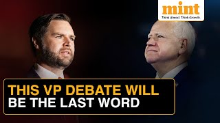 US Vice Presidential Debate 2024 The Final Showdown  Why This Debate Is Higher Stakes Than Usual [upl. by Edeline410]