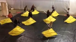 Top 10 ICONIC Winter Guard moments  Ten years of Spintronix Indoor Guard [upl. by Eglanteen]