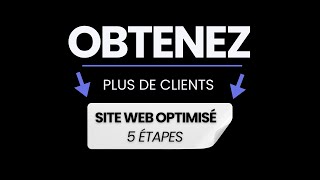 5 étapes pour attirer plus de clients locaux via votre site web [upl. by Supple53]