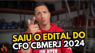 Analise do Edital CFO CBMERJ 2024 [upl. by Ericka422]