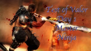 Ninja Gaiden 3 Razors Edge  Test of Valor ToV Day 1  Master Ninja [upl. by Happ623]