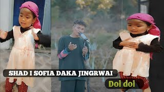 Shad i Sofia daka Jingrwai doi doi  wanbha song  dance video khasi [upl. by Adniram]