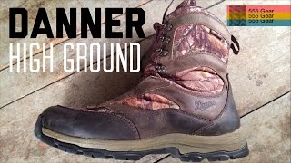 Review Danner High Ground 8quot Hunting Boots Realtree Xtra 1000G GoreTex [upl. by Nerahs]