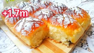 Recette Brioche au Yaourt sans Pétrissage sans Beurre  Cuisine Marocaine [upl. by Vittorio]