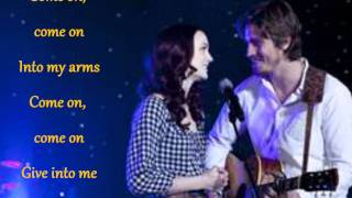 Give in to MeLeighton Meester and Garrett Hedlundwith LYRICS [upl. by Nedap108]