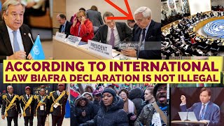 GOOD NEWS INTL Bodies amp UN Endorsed Biafra DeclarationSays it Recognizes People’s Right To Self… [upl. by Eilyr969]