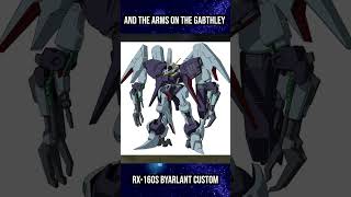 RX 160S Byarlant Custom mecha gundam universalcentury titans mobilesuit uc0096 anime msg [upl. by Styles]