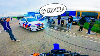 BOZE POLITIE STUURT ONS WEG BIJ SCOOTERMEETING  ErraVlogs [upl. by Gervase]