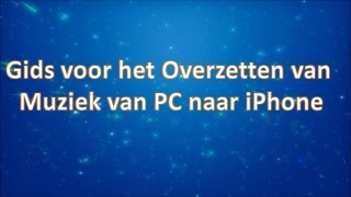 Gids voor het Overzetten van Muziek van PC naar iPhone [upl. by Jonell]