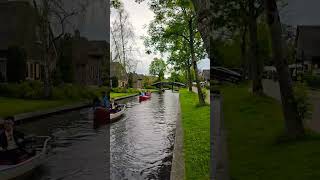 Giethoorn Netherlands 🇳🇱 giethoorn shorts netherlands [upl. by Annirok]