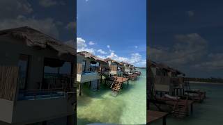 Palafitos overwater bungalows 😍 Room tour [upl. by Viglione484]