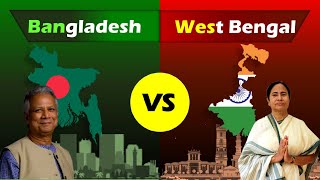 Bangladesh VS West Bengal  Comparative Analysis of Bangladesh and West Bengal Economy Development [upl. by Clio]