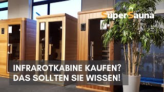 Infrarotkabine kaufen und preise SuperSauna® [upl. by Karia]