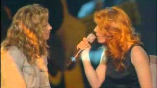 Lara Fabian et Isabelle Boulay  Il y a Il Etait Une Voix 061001 HQ [upl. by Campney]