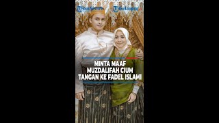 Minta Maaf Muzdalifah Cium Tangan Fadel Islami TRIBUNLAMPUNGNEWSVIDEO [upl. by Nnyl]