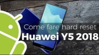 HUAWEI Y5 2018 DRALX3 HARD RESETUNLOCK PATTERN [upl. by Ahtekahs]