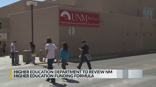 NM Higher Education Dept to review states funding formula [upl. by Ennaxor]