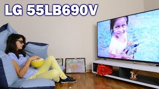 LG 55LB690V обзор телевизора [upl. by Aniroz184]